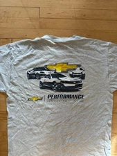 VTG Chevrolet Performance Heavy Cotton Graphic T-Shirt Jerzeez Size XL