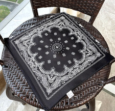 100 Mulberry Silk 65X65cm Scarf Squre wreath Print wrap Bandana new