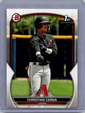 2023 Bowman #BP-56 Christian Cerda Prospects