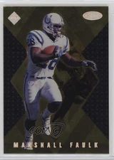 1998 Collector's Edge Masters 50-Point Gold /150 Marshall Faulk #S182 HOF