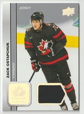 2023-24 UPPER DECK TEAM CANADA JUNIORS JERSEY ZACK OSRAPCHUK BUFFALO SABRES #17