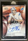 2025 Topps Chrome Black Jared Goff Auto Rose Gold Wave Refractor #/15 Lions