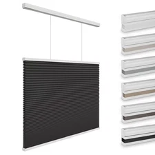 Changshade Blackout Cellular Shades Cordless 27" Width*50" Length Top Down Bo...
