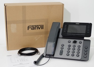 IP Telefon SIP-Phone VoIP-Business Telefon WiFi Bluetooth FANVIL V65 schwarz