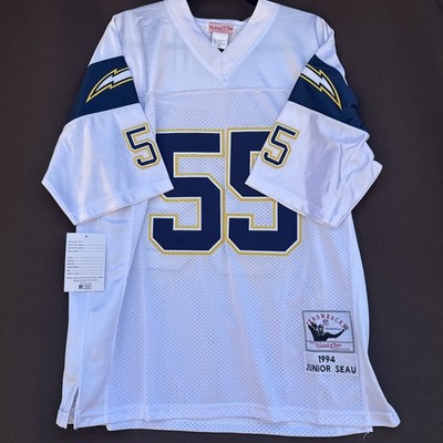 Junior Seau San Diego Chargers 1990s authentic Starter stitched