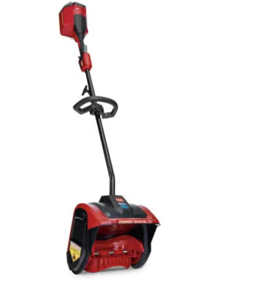 Toro Power Shovel 60V 12 in. Single stage 60 V Battery Snow 