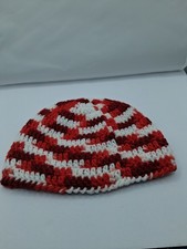 Beanie Cap/Hat Handmade Crocheted Multi colors New Unisex Never used 04