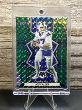 Marketplace image: Josh Allen 2022 Panini Mosaic Green Superfractor Buffalo Bills #20