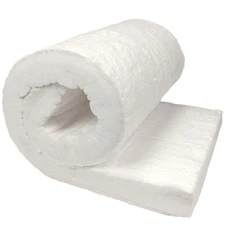 Ceramic Fiber Insulation 2" Thick x 16" x 48" Fireproof 2400°F Blanket 3037E