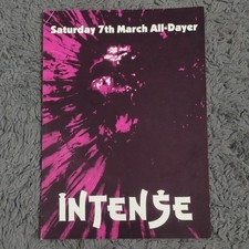 Rave Flyer -A4 - Intense, Peterborough - Club Flyers, Acid House