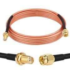 SMA Extension Cable 10FT SMA Male to Female RG316 for 4G LTE Router SDR Antenna
