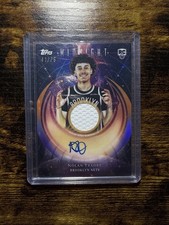 2025-26 TOPPS MIDNIGHT NOLAN TRAORE AUTO JERSEY ROOKIE /75