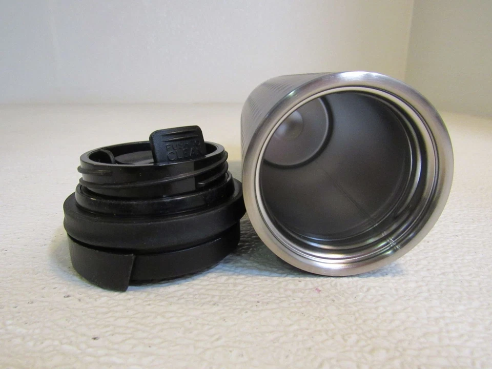 Botella de agua Contigo Stormy Weather Twisseal 16 oz metal inoxidable Foto 4 de 4