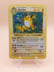 1st Edition Shadowless Raichu for sale | eBay