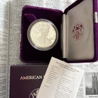 1986-S American Silver Eagle Proof with Box & COA 🇺🇸