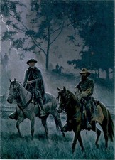 1996 The Civil War #73 Art of Mort Kunstler Storm Over Gettysburg