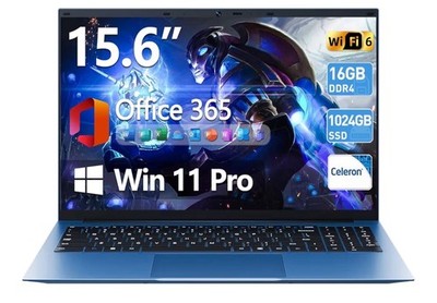 15.6 inch Laptop 16GB+102GB Windows 11 Pro Computers WiFi Bluetooth 1920*1080 LP