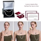 Long 24 Inch Set ROUND 9-10mm White Pearl Necklace Earring Bracelet Cultured — photo 5