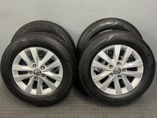 4 x GENUINE CLAYTON  16" VW TRANSPORTER T6 CALIFORNIA OCEAN ALLOYS WHEELS TYRES