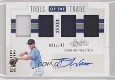 2020 Absolute Tools of the Trade 4 Swatch Signatures Donnie Walton Auto 03jp
