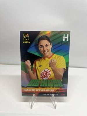Natalie Sciver Brunt /100 - Topps The Hundred 2023 Cricket Trading Card