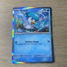 Pokemon Card Quaxly Paldea Evolved Holo 050/193 NM