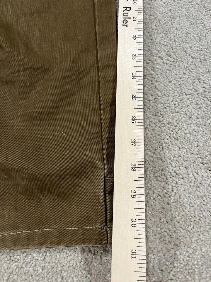 Kuhl Pants Mens 33x32 Brown Vintage Patina Dye Rydr Outdoor Hiking Canvas - Image 3 of 4