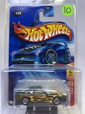 Hot Wheels 2004 Ferrari Heat Green Ferrari 456M 3/5 #130 Diecast Car NEW