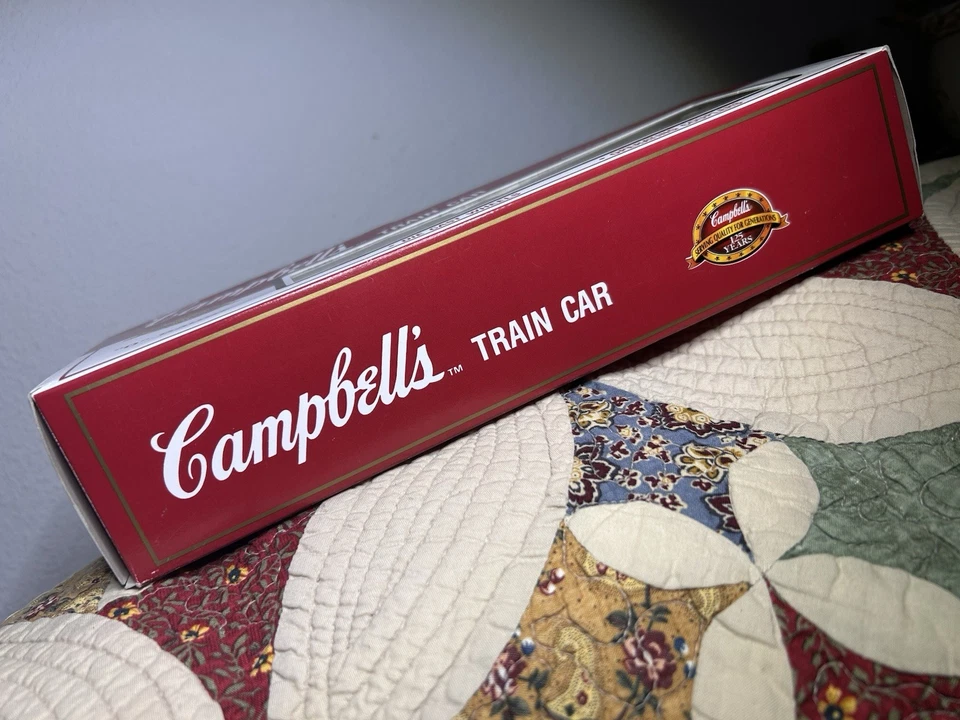 RARE Vintage K-Line O Gauge Campbell's Soup Train Car ~ 1994 ~ Spaghettios - Image 4 of 4