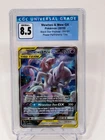 Pokemon 2019 Mew & MewTwo GX Black Star Promo SM191 Power Partnership CGC 8.5