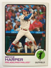 2022 Topps Heritage BRYCE HARPER 1973 Topps Oversized Box Topper /1000 #OB-BH