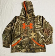 Under Armour Youth XL Camouflage Fleece Lined Hoodie