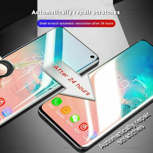 For Samsung Galaxy S20 Plus Ultra S20+ Full Coverage Hydrogel Screen Protector - 第 5/12 張圖片