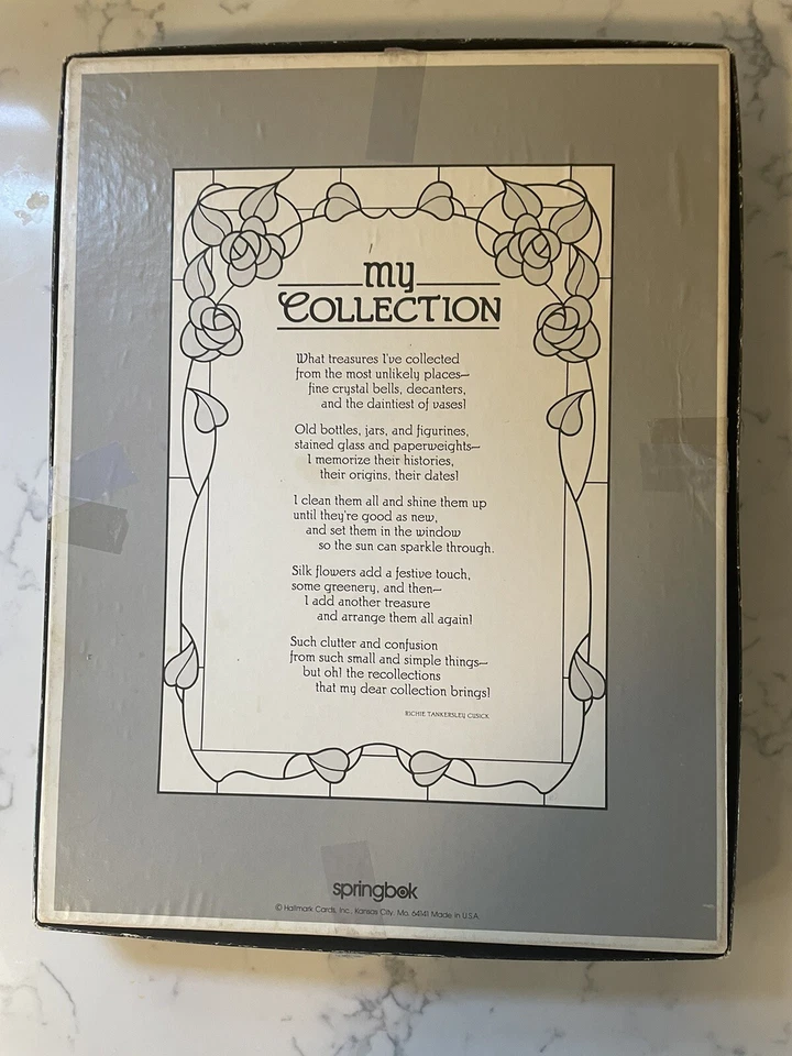 Springbok Classic Elegance Glass Bottles 500 Jigsaw Puzzle PZL4163 COMPLETE 1984 - Image 2 of 4