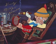 DICKIE JONES - Pinocchio GENUINE SIGNED AUTOGRAPH