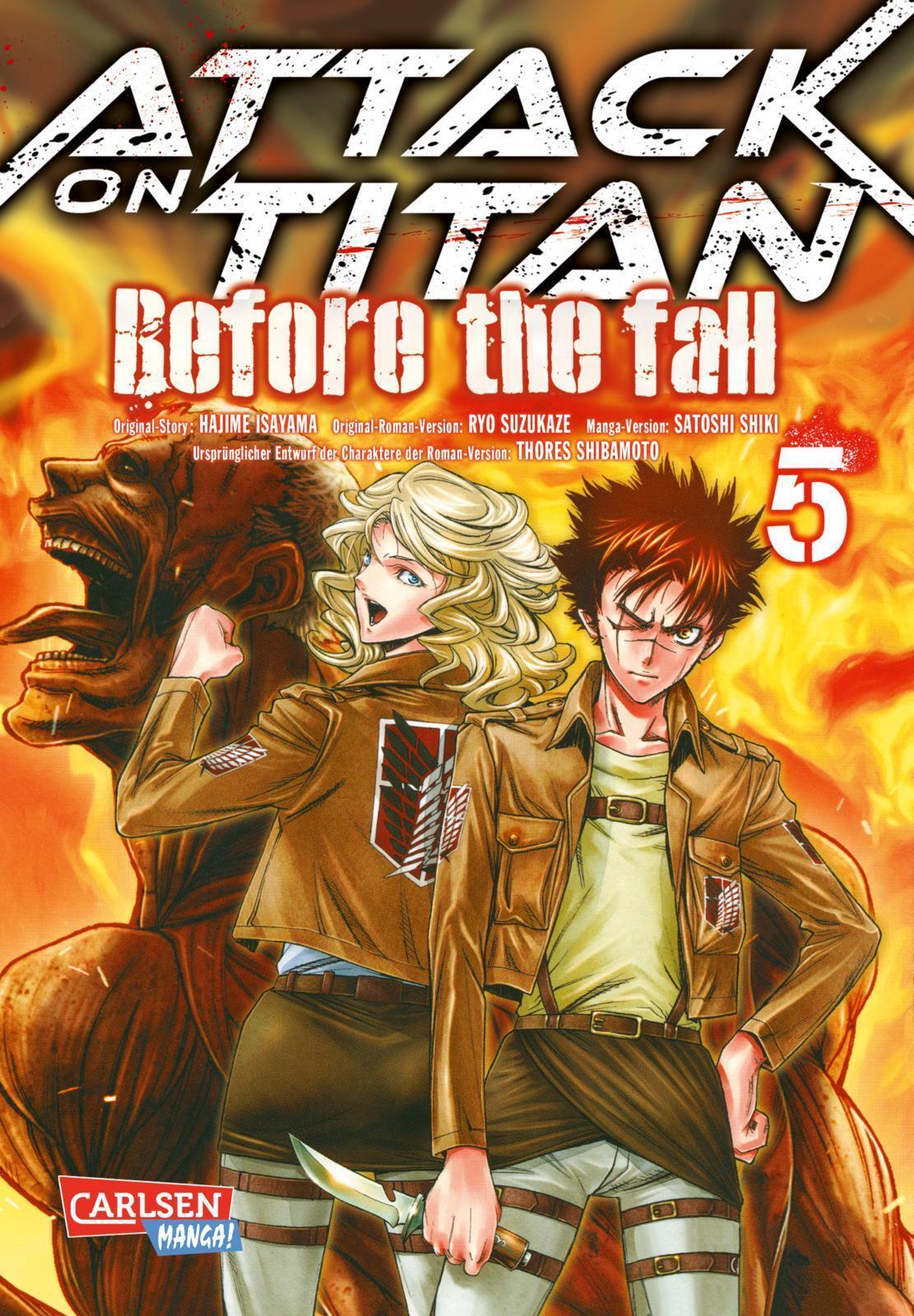 Attack On Titan - Before The Fall 5, Hajime Isayama