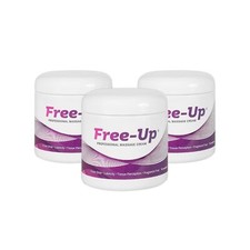 Free-Up Professional Massage Cream, Fragrance Free   Great Glide, Lubricit