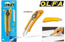 Coltello cutter per carichi pesanti OLFA® BN-L 18 mm con blocco ruota a cricchetto