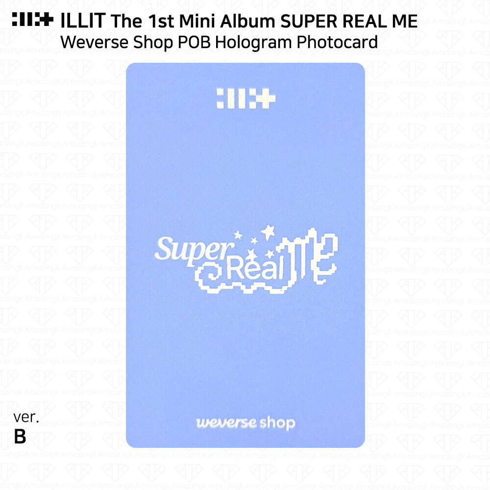 ILLIT The 1st Mini Album Super Real Me Weverse Shop POB
