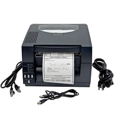 TESTED Citizen CL-S521II Industrial Direct Thermal Label Printer USB LAN Serial