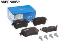 SKF Bremsbeläge Hinten für CITROEN JUMPY SPACETOURER PEUGEOT EXPERT TRAVELLER