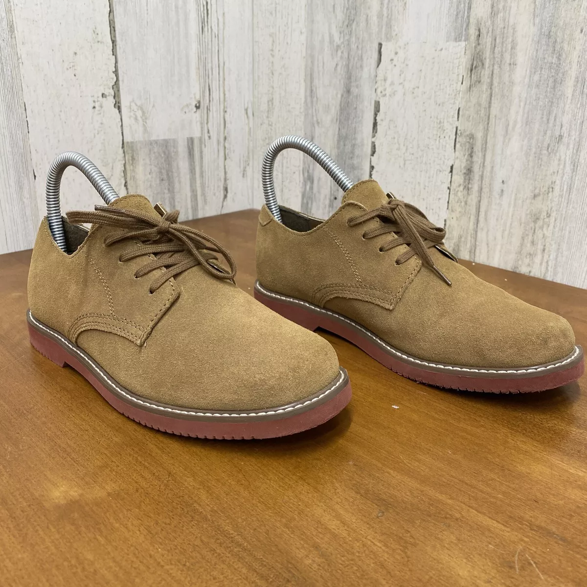 Sperry Top Sider Dirty Buck YB40962A Caspian Oxford Boy 4M Dress EUC