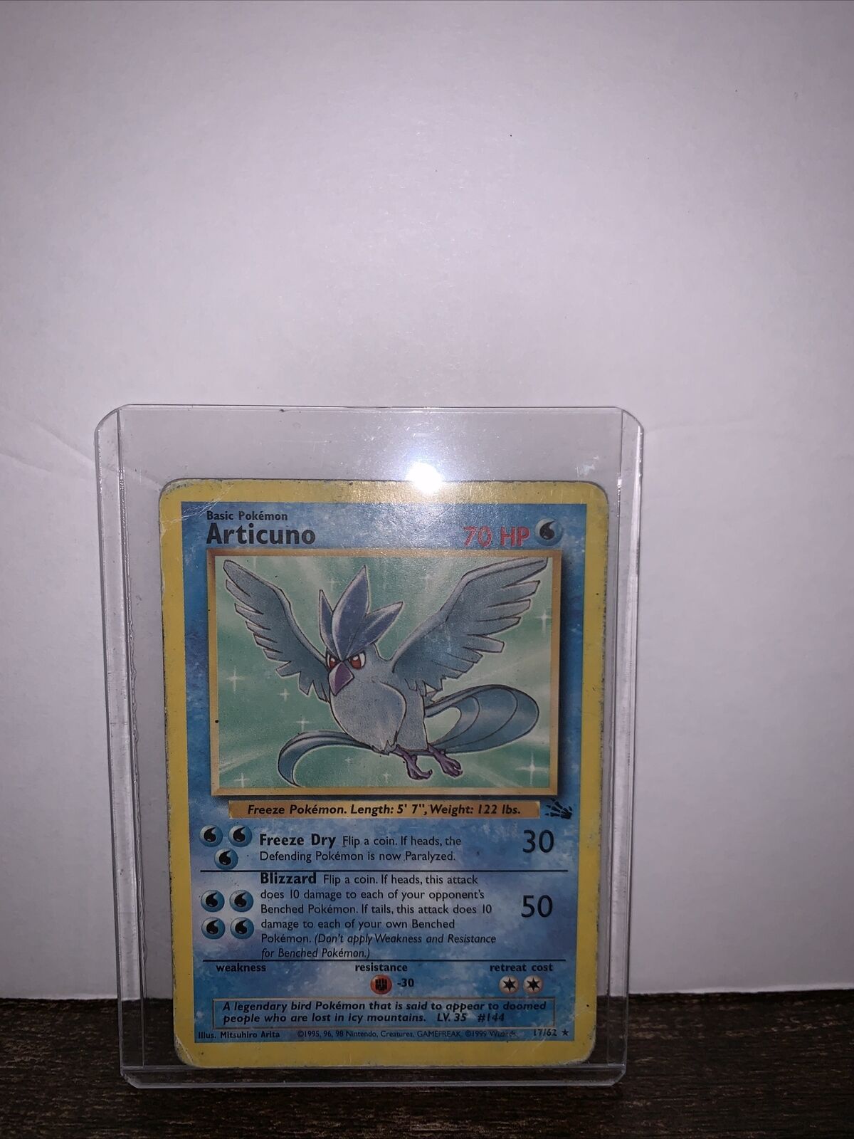 Articuno (Reverse Holo) R 144/165 SV2a Pokémon Card 151 - Pokemon Card  Japanese