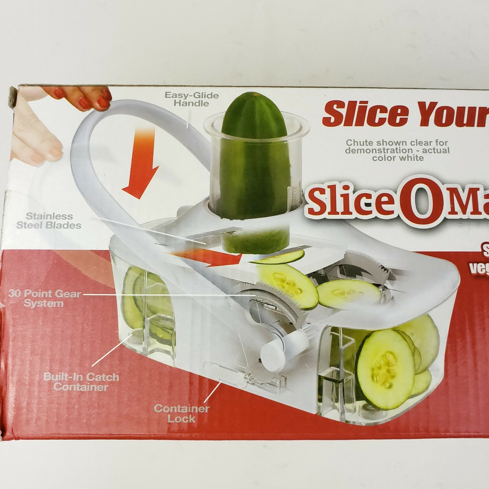 SLICEOMATIC Kitchen Slices Fruits, Vegetables As Seen on TV Slicer