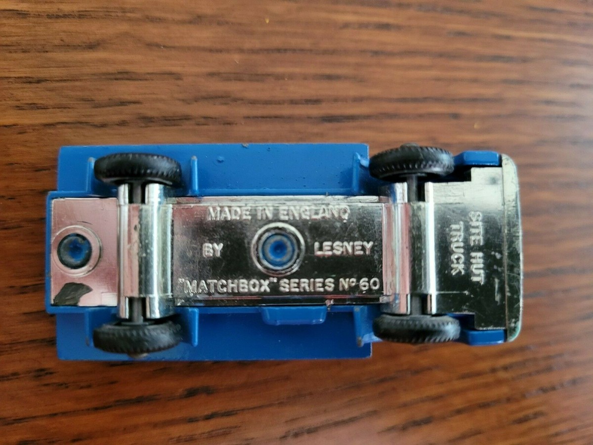 Boîte Vide Style G Pour Matchbox Superfast N°60 Bureaux Chantier Hut Truck - Neuf, Années 70