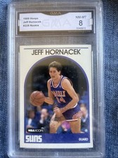 1989 Hoops Jeff Hornacek #229 Rookie card