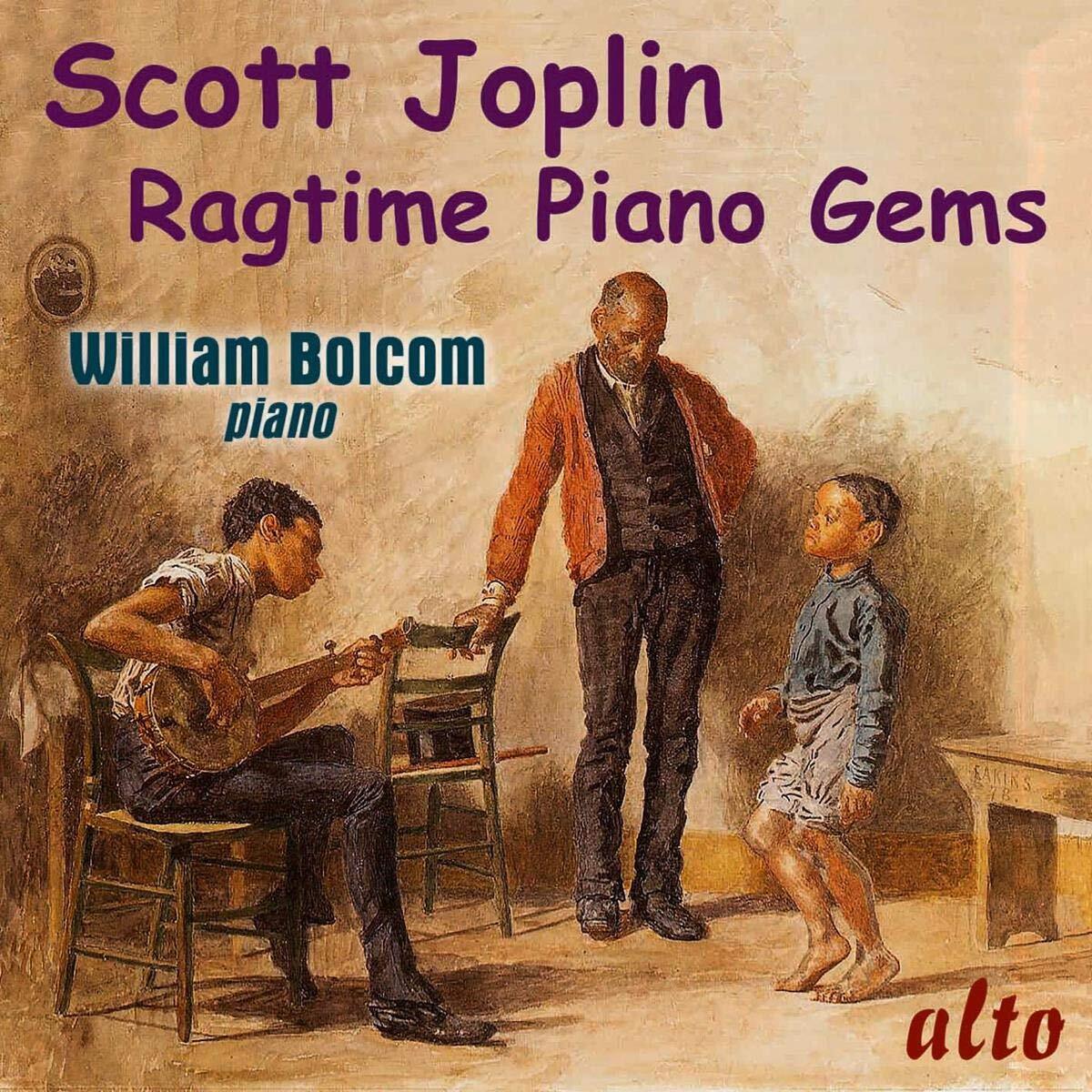 Thumbnail - William Bolcom Scott Joplin: Ragtime Piano Gems (cd)