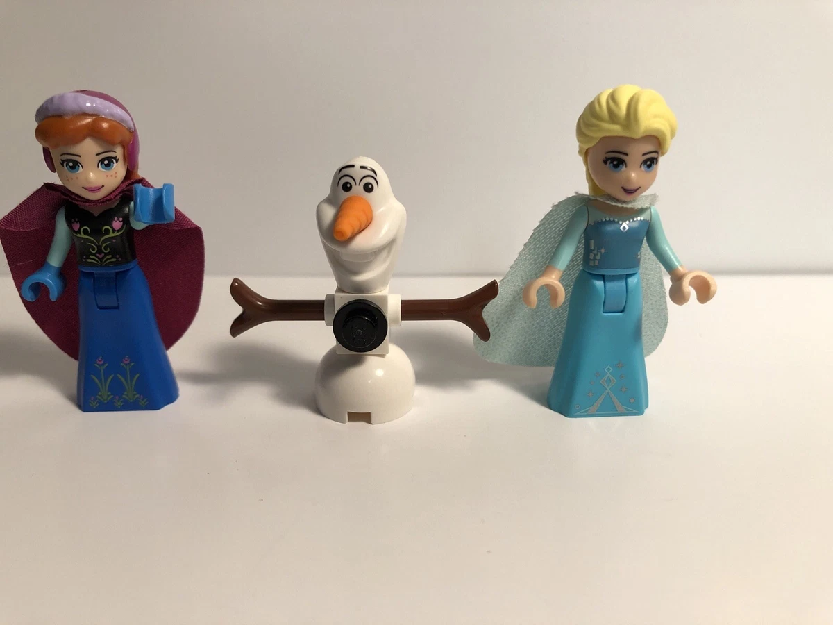 Lego Disney Frozen Elsa Dp015 Anna Dp016 And Olaf Lot