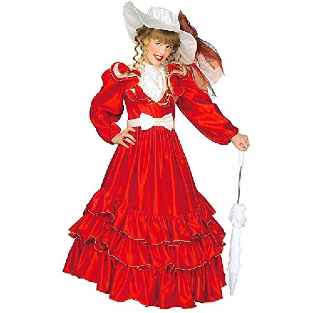 (TG. (158 cm / 11-13 anni)) "CLEMENTINA" (dress with wire hoop, ribbon belt, hat