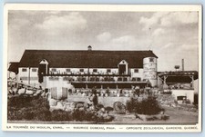 C1940 Quebec Canadá Postal La Tournee Du Moulin Enrg Maurce Dubeau Garden
